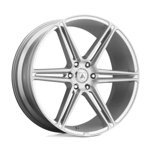 Asanti Black – ABL-25 ALPHA 6 – Silver – 20″x9″ 30mm – Summer Wheels – ABL25-20906330SL